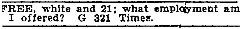 Illustration for article titled The Rise and Fall of an All-American Catchphrase: 'Free, White, and 21'